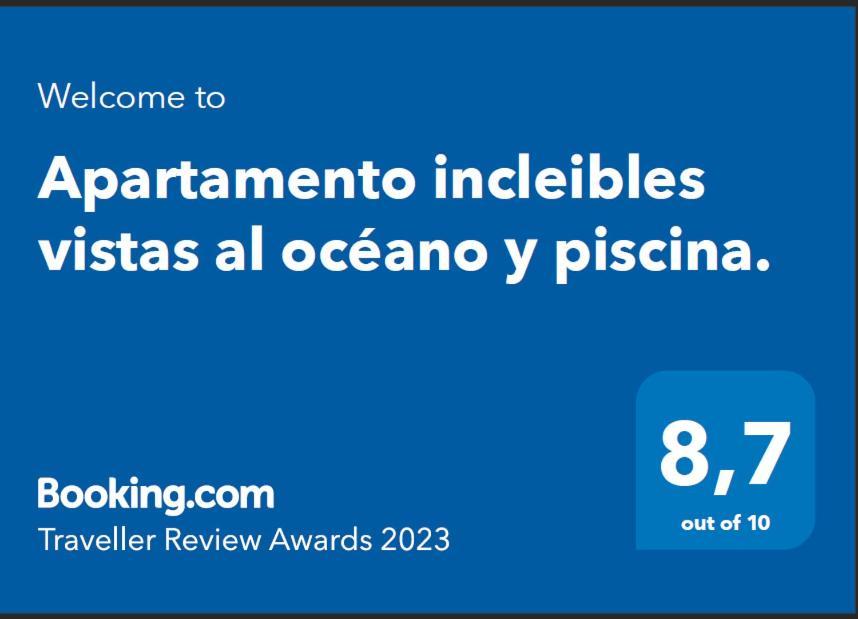Apartamento Incleibles Vistas Al Oceano Y Piscina. Акантиладо-де-Лос-Хигантес Экстерьер фото