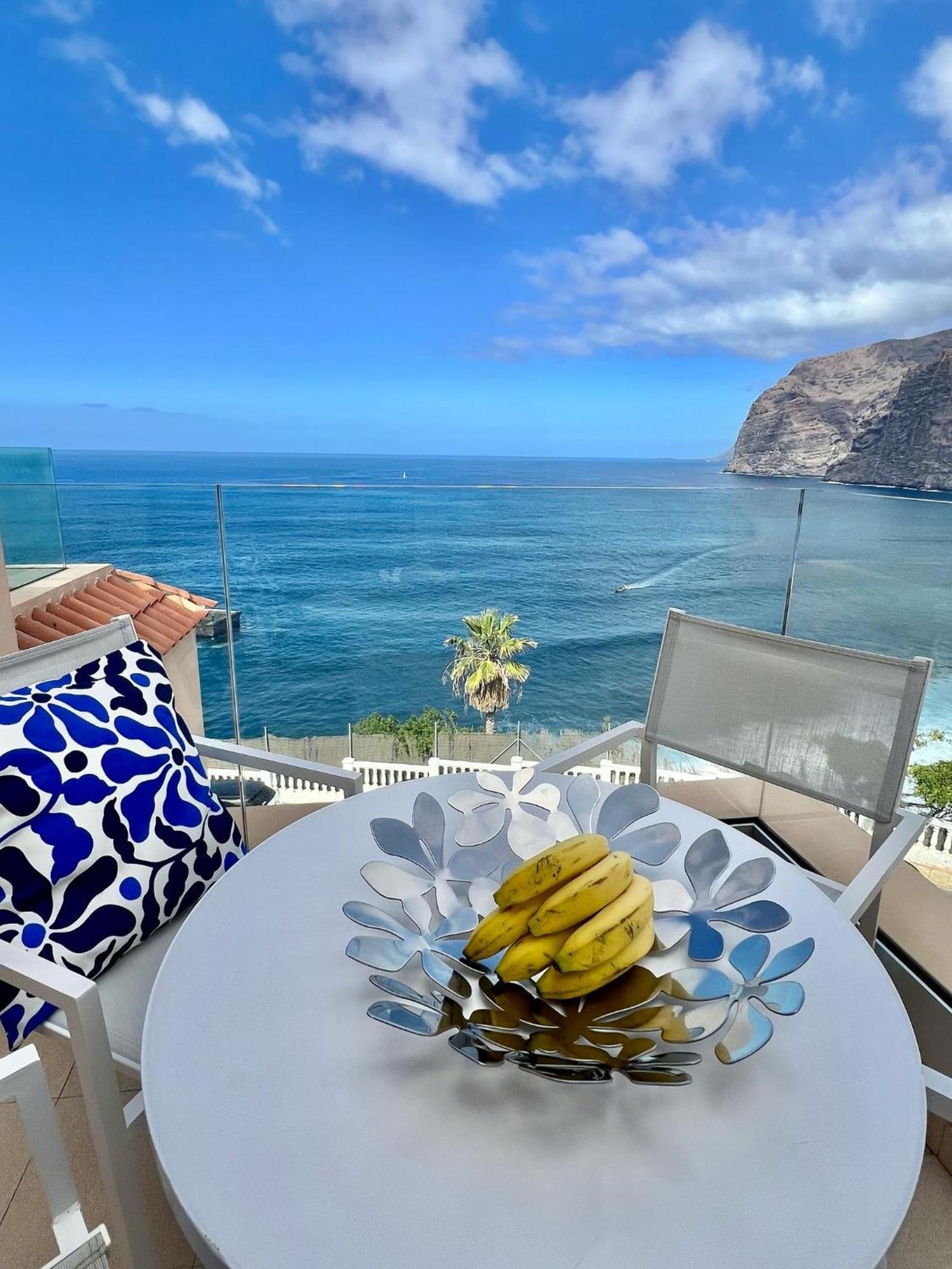 Apartamento Incleibles Vistas Al Oceano Y Piscina. Акантиладо-де-Лос-Хигантес Экстерьер фото